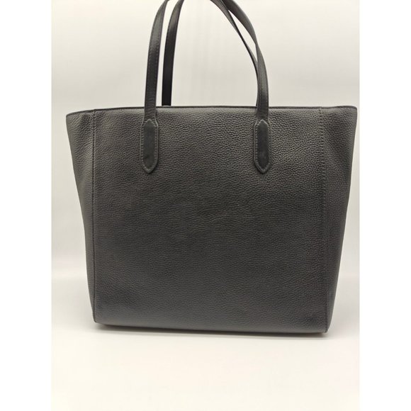 MICHAEL KORS Sinclair East West large studs leather medium tote bag - BLACK - Picture 8 of 11